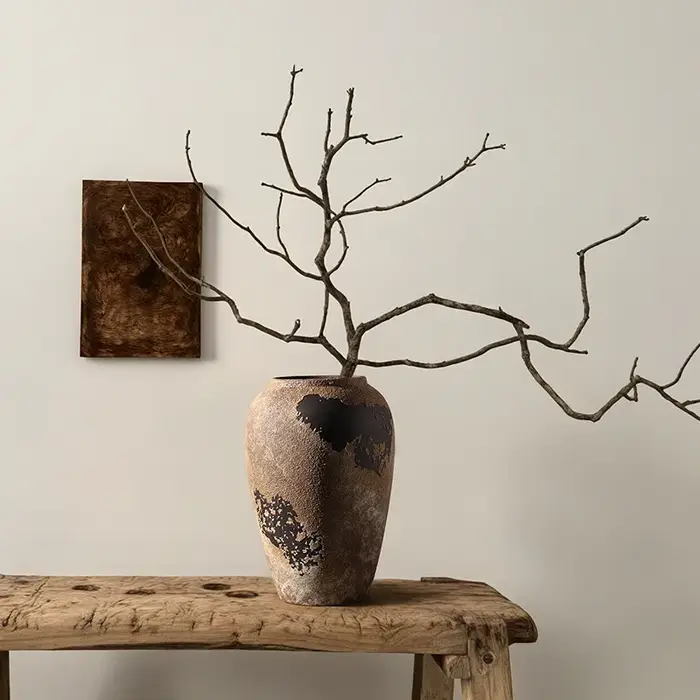 Vase Wabi Sabi en céramique