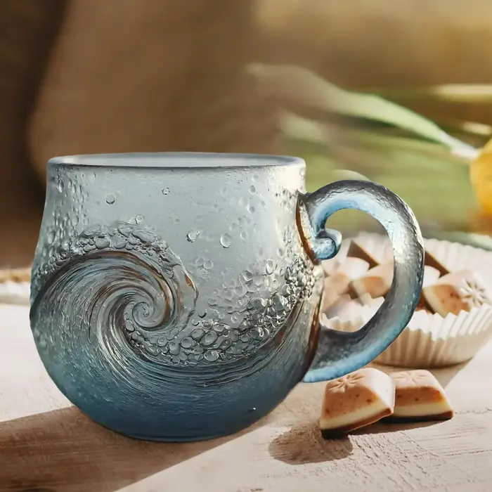 Tasse de vague d'océan tasses à café côtières