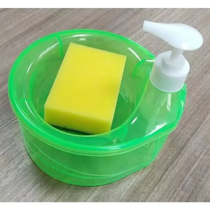 Distributeur de liquide de vaisselle de cuisine créatif autonettoyant, boîte de presse, boîte de dis