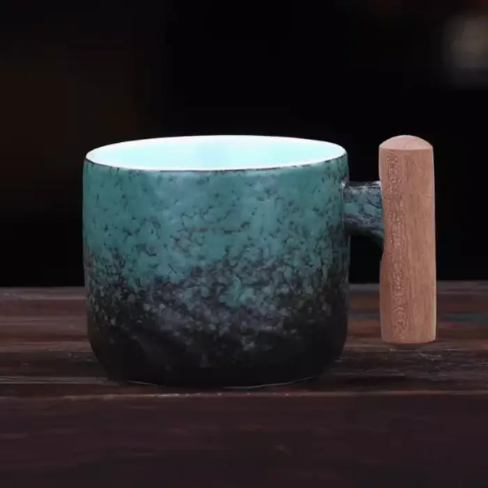 Tasses à café exquises créatives faites à la main