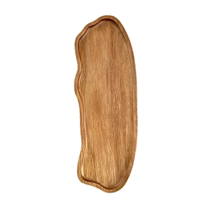 Bois décoratif pain Snack gâteau plat alimentaire plateaux vaisselle Style japonais