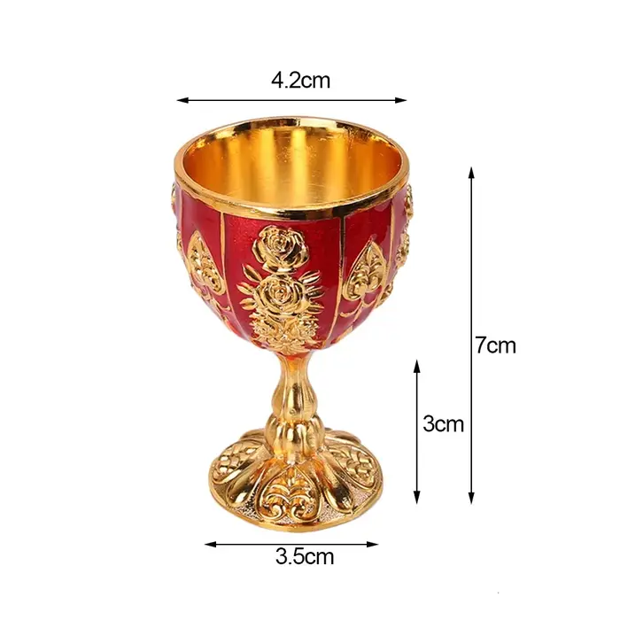 Verres à vin en alliage d'aluminium 30/40ML