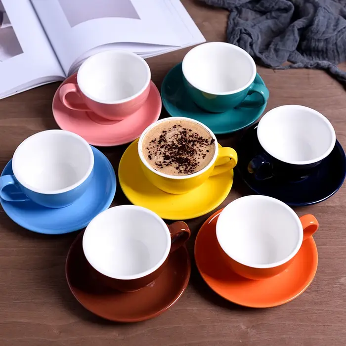 Tasses à café en céramique de haute qualité de 220ml