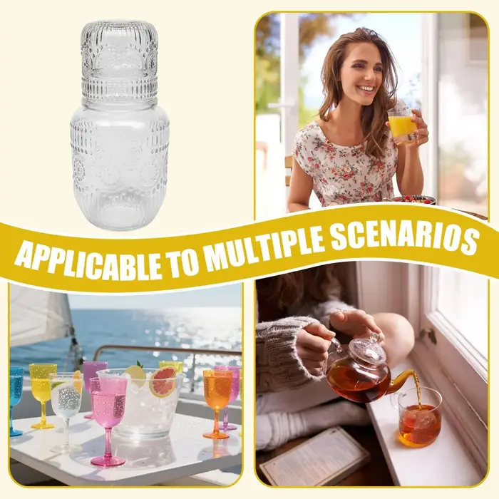 Carafe et verre à eau de 550 ml