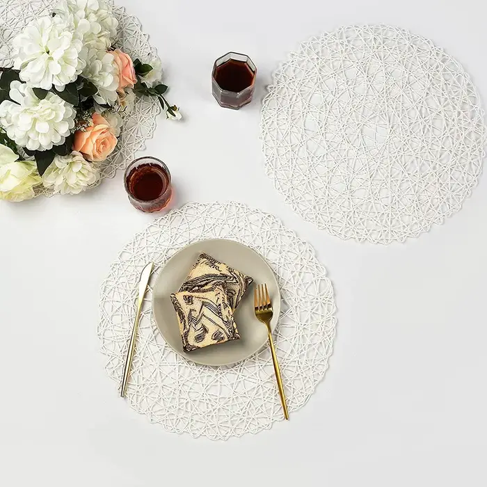 Sets de Table Ronds en Papier