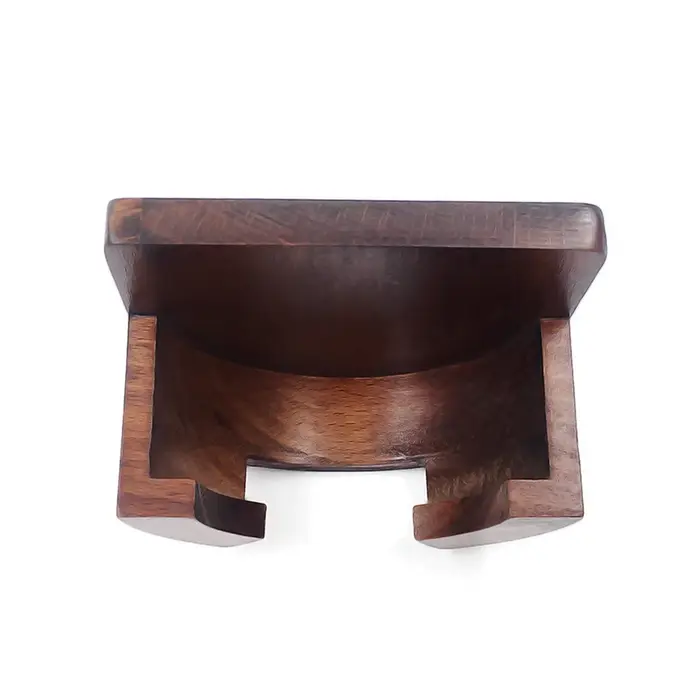 Porte-filtre à café expresso en bois