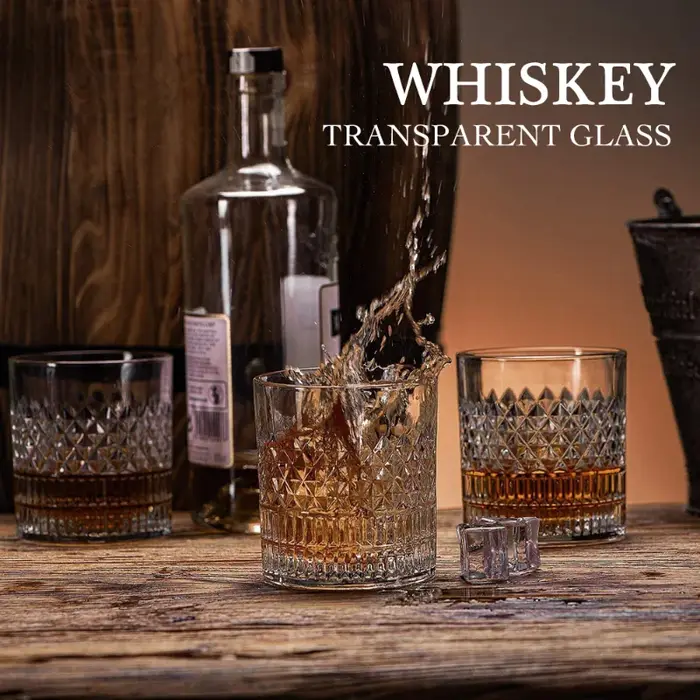 Verre à whisky avec boîte de luxe
