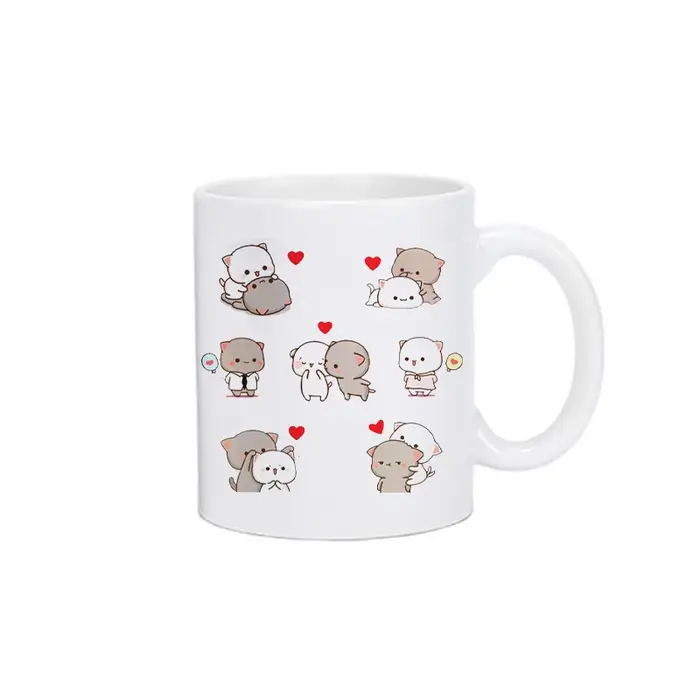 Panda Bear Bubu Dudu café lait tasse moka chat