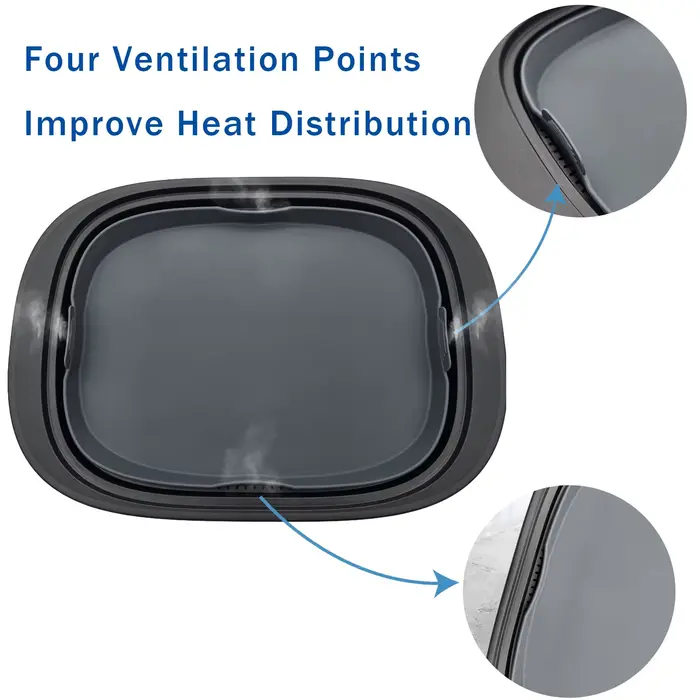 Plat à vapeur et à cuisson en silicone pour Thermomix TM5 TM6 TM31
