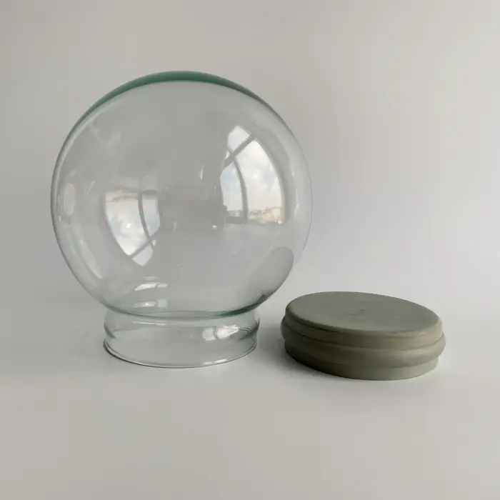 Cadeau promotionnel, globe à neige en verre vide à faire soi-même, diamètre 45/65/80/100/120 mm, ven