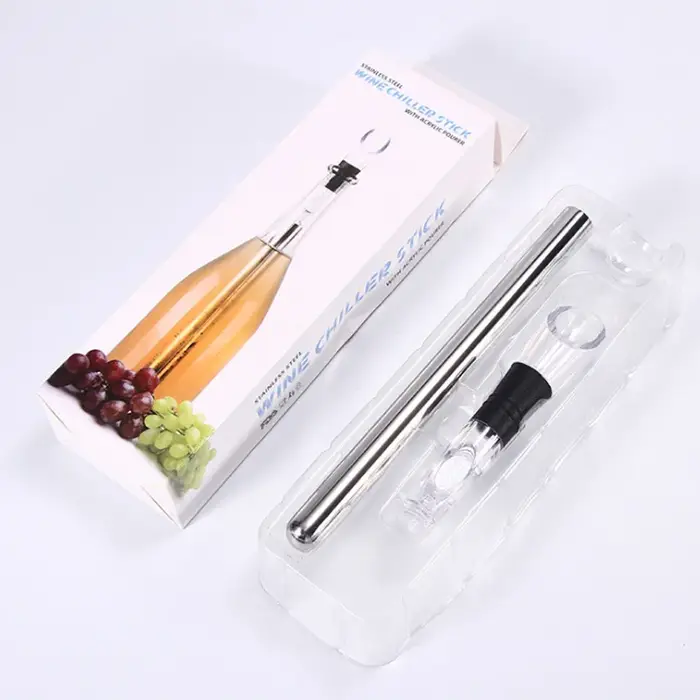 Refroidisseur de Vin Glacé en Acier Inoxydable
