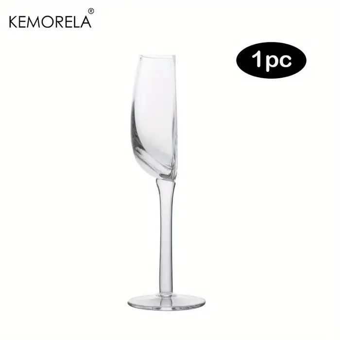 Verre à vin demi-rouge et à Champagne, nouveauté, Style européen, corps de tasse semi-circulaire ada