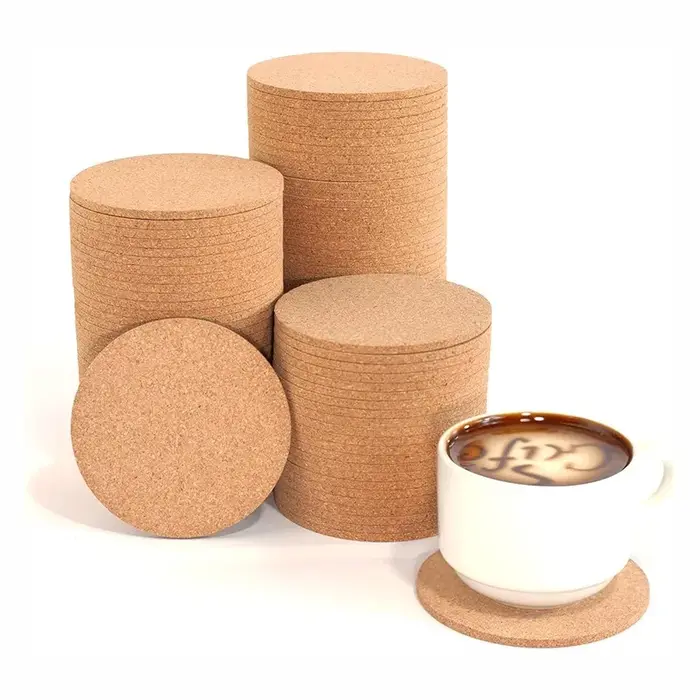 Sous-verres en liège, sous-verres de Table pour tasse à café