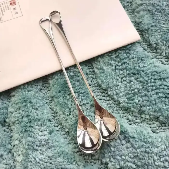 Cuillère à louche argentée