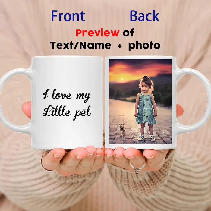 Tasse personnalisée avec votre photo