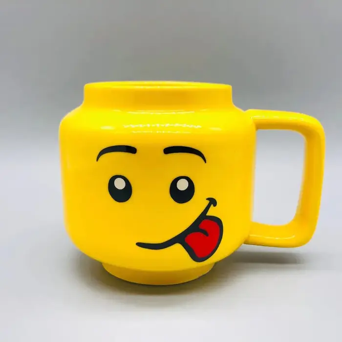 Tasses en céramique drôles dessin animé café lait thé tasse d'eau mignon drôle enfants boire Camping fête pique-nique