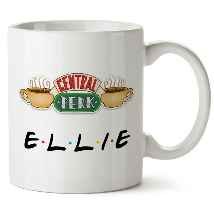 Tasse à café personnalisée avec nom d'ami