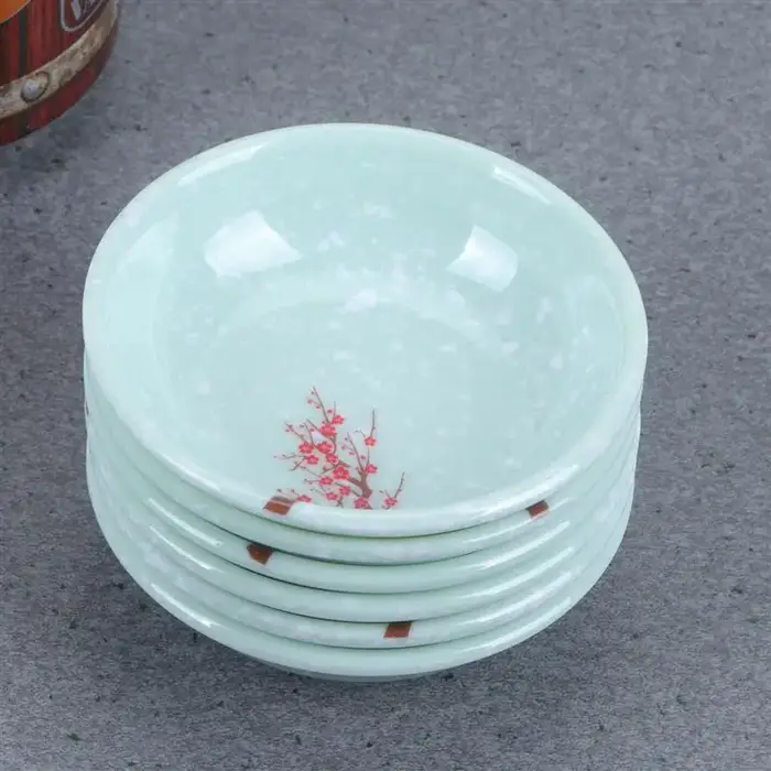 Mini bols à tremper, assiette de soja