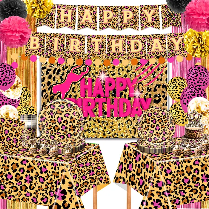 Décoration de table pour fête d'anniversaire