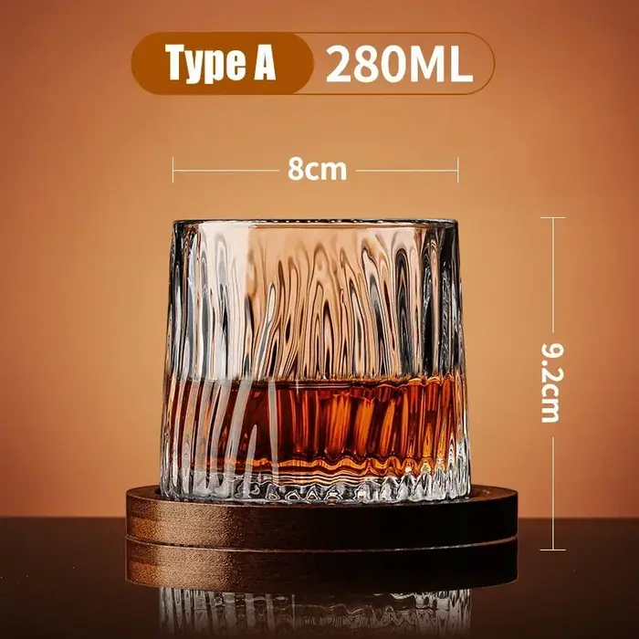 Verre à whisky avec Base
