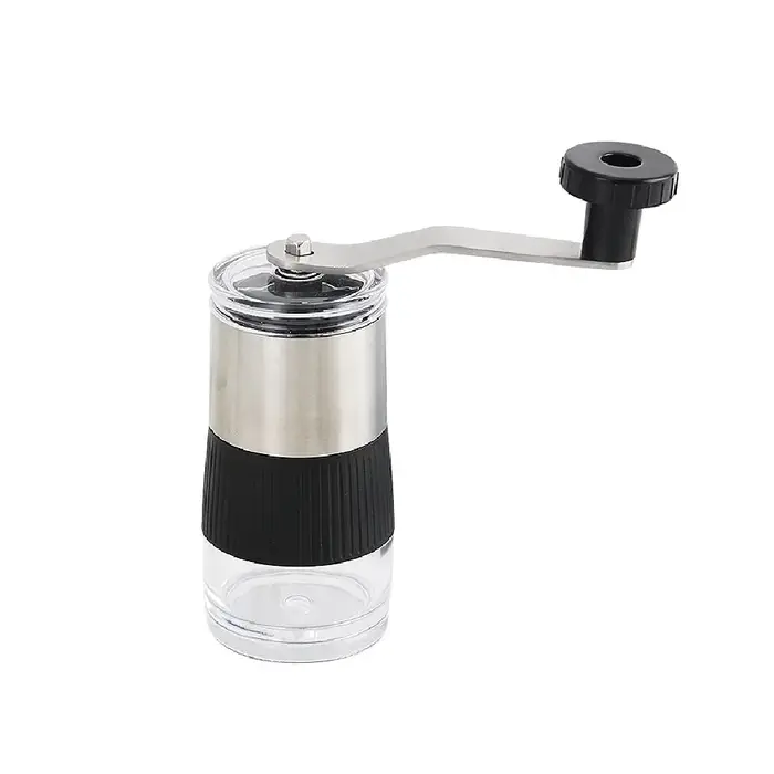 Nouveau mini moulin à café manuel portable en acier inoxydable