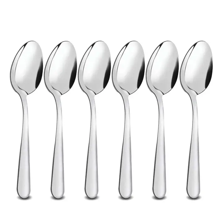 Ensemble de couverts en acier inoxydable, cuillères à café créatives, cuillère à café pour crème gla