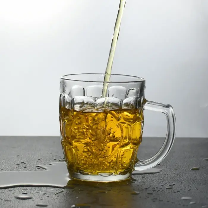 Tasses à bière en verre de 260ml