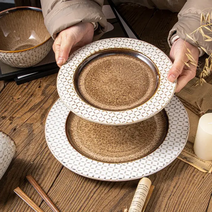 Ensemble de vaisselle en céramique