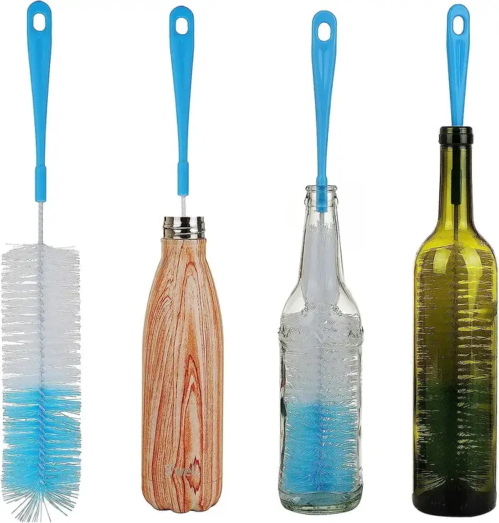 Nettoyeur de brosse pour bouteilles longues de 16 pouces