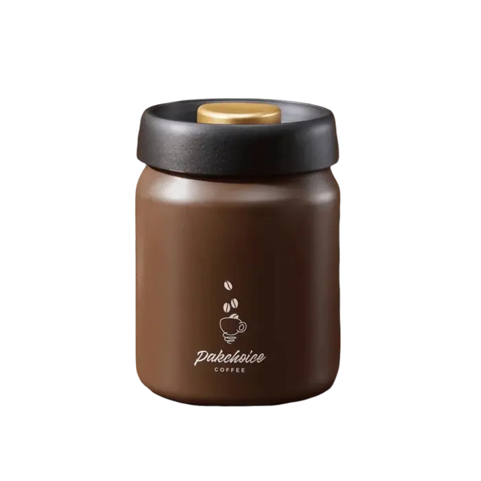 Récipient à café sous vide en acier inoxydable