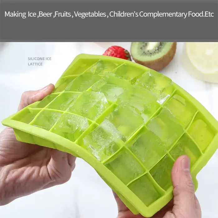 4/6/8/15 grille grand plateau à glace moule géant Jumbo grand Silicone de qualité alimentaire Cube à