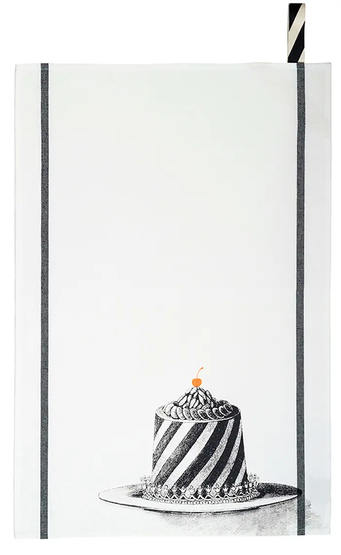 Torchon Charlotte Blanc 50 x 70