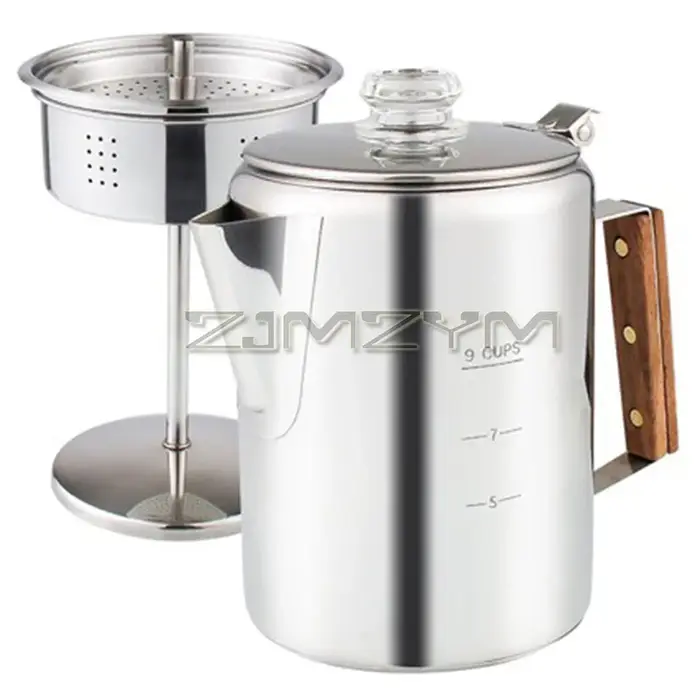Cafetière Portable en acier inoxydable