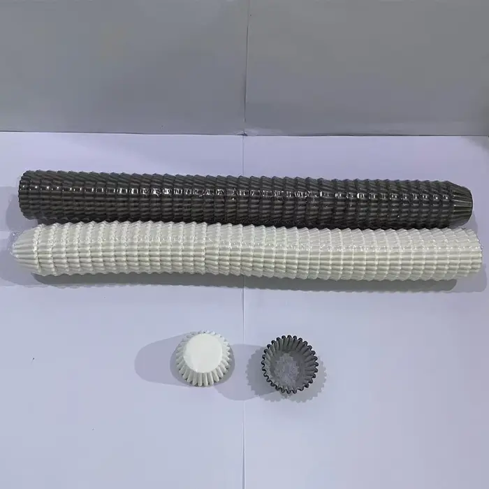 100Pcs200Pcs500Pcs1000Pcs Mini gobelets en papier à gâteau blanc/cofé
