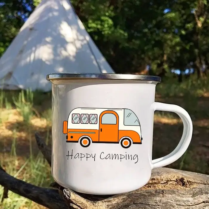 Tasse à café créative pour camping-car