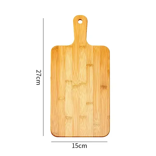 Planche à découper en bambou avec poignée, grande planche de service en bois, planches à découper de