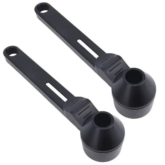 Entonnoirs à café réutilisables et rechargeables, cuillères à mesurer, 2 cuillères à soupe, capacité
