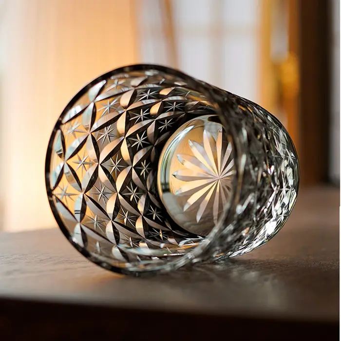 Star Pattern Whiskey Glass 250ml