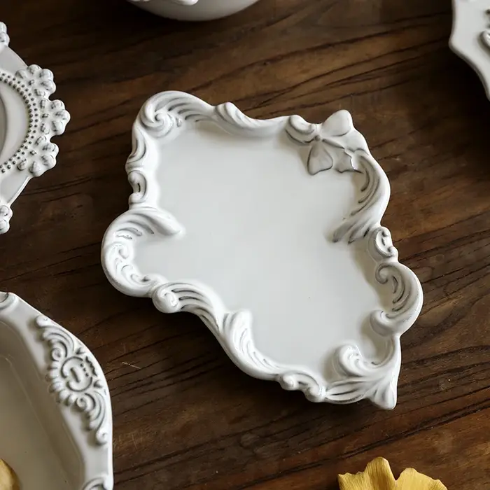 Assiette en céramique créative de Style coréen