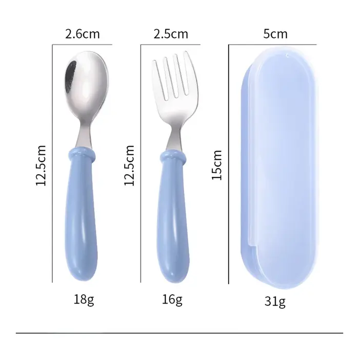 Bébé deux pièces gadget ensemble de vaisselle