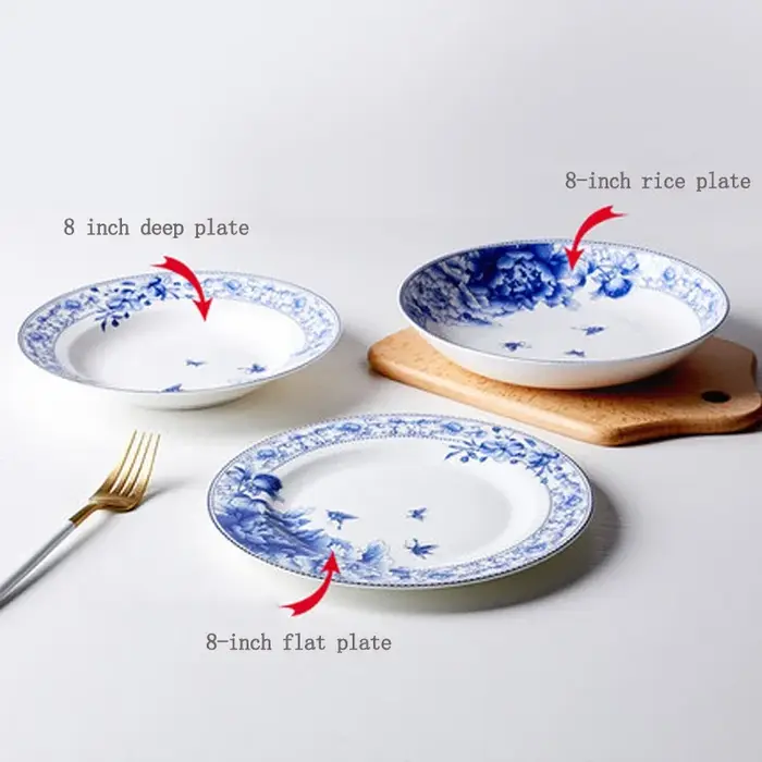 Assiettes en céramique