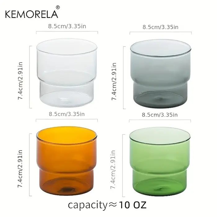 KEMORELA 290ML tasse en verre