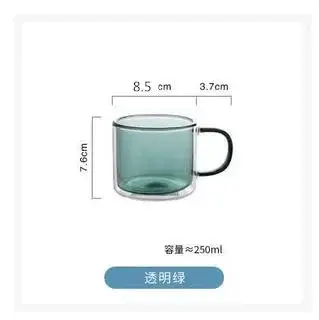 Verres à vin 250ml, gobelet à boire, whisky, Vodka, café, jus d'eau, thé, créatif, Double fond, pour