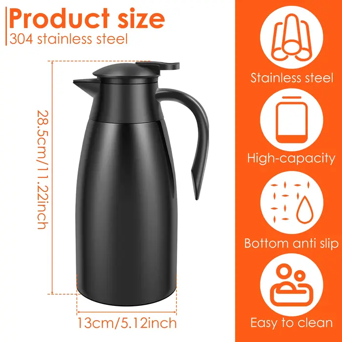 Carafe à café thermique 2L