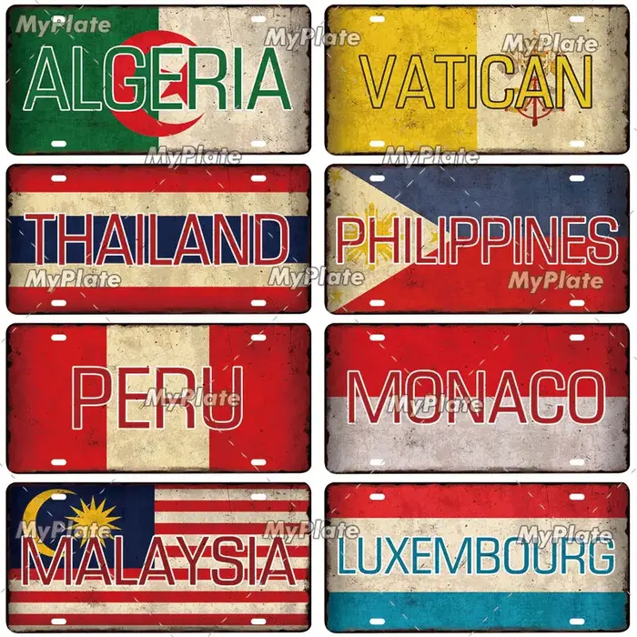 [MyPlate] affiche de drapeau National