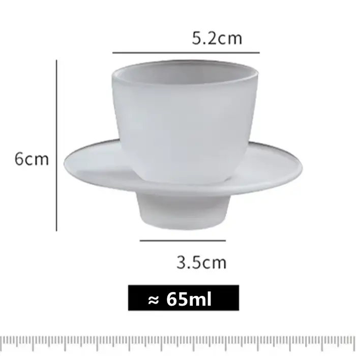 Tasses à thé givrées en forme de nuage, verre fait à la main, résistant à la chaleur, pour thé, café