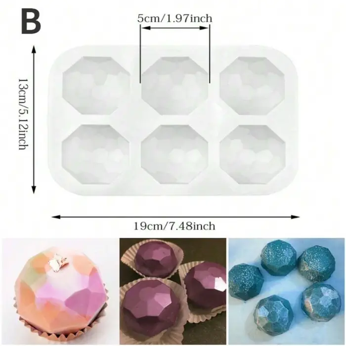 Moule à beignet en Silicone en forme de fleur, gâteau Fondant 3D, outil de cuisson au chocolat, moul