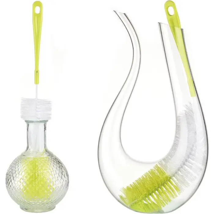 Nettoyeur de brosse pour bouteilles longues de 16 pouces, pour laver le vin, la bière, les puits spo