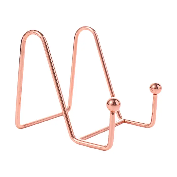 Support de Présentation Décoratif pour Assiettes et Plats en Métal – Présentoir de Table pour Objets