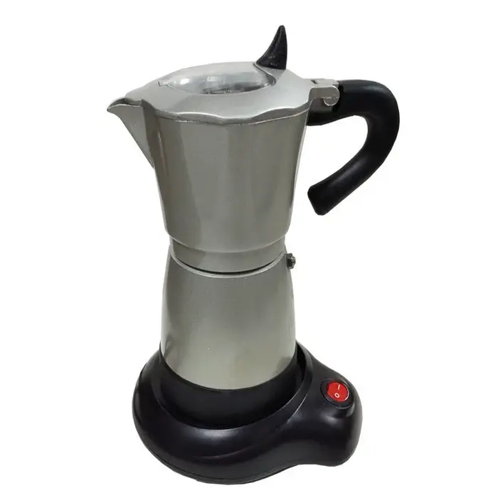 220V 480W 3 tasses électrique thé cafetière Pot Cafetera Machine moka amovible café cuisine outil bureau à domicile
